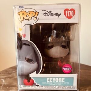 Funko Pop! Vinyl Disney Winnie the Pooh Eeyore #1170 Flocked Figure